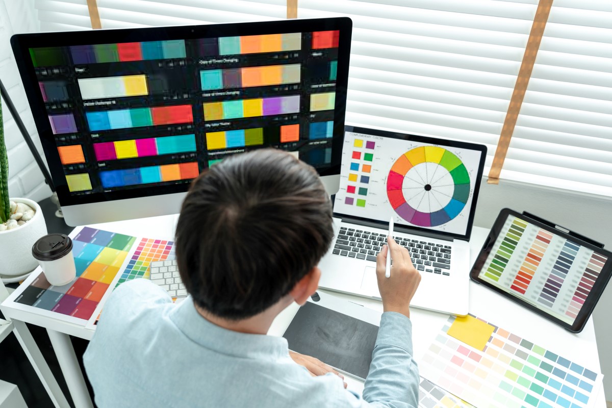 Content creation infographic: from idea to post writing to post publishing.